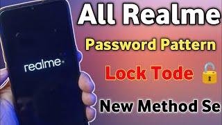 All Realme Reset Password How to fix forgot lockscreen Password Any Realme Pattern New Tricks 2024??