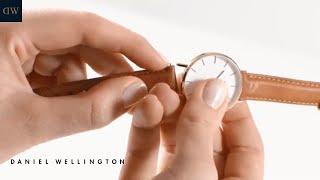 How to change your strap from Mesh to Leather - Daniel Wellington