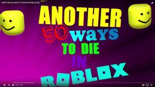 100 ways to die in ROBLOX ::::или 100 способов умиреть в ROBLOX