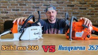 stihl ms 260 vs husqvarna 354