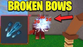 NEW Volley Enchant makes Arrows OP! Roblox Bedwars