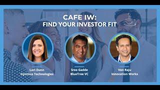 Cafe IW: Find Your Investor Fit, August 30, 2023