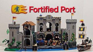 Review!LEGO Fortified Port - 10305 Lion Knight's Castle Alternative Build