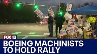 Boeing machinists to hold strike rally | FOX 13 Seattle