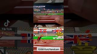 Speedstars: 100m RUN W/Handcam Tutorial #gaming #100mdash #speedstars #game #100mrun #trending