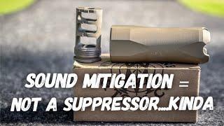 "Not a Suppressor" Sound Suppressor