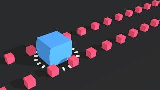 3D Walking Cube - Ray-traced 3D no After Effects