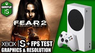 FEAR 2 - Xbox Series S Gameplay + FPS Test