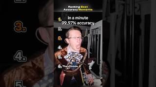 Ranking best Accuracy moments