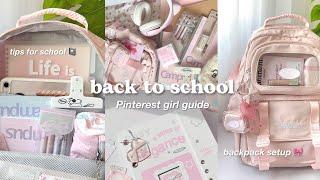 BACK TO SCHOOL PREP tips for school, backpack setup, school supplies and more 