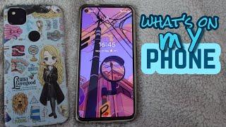 what is on my PHONE 2021 (google pixel 4a)