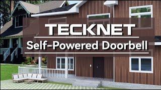 TECKNET Self-Powered Wireless Doorbell