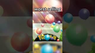 Which Pokemon Game Sold The Least?