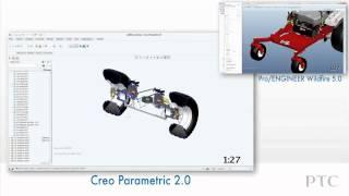 Compare Assemblies in Creo Parametric and Pro/ENGINEER