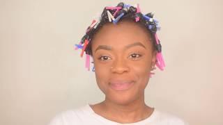 STRAWSS?? BeauTee Lounge DIY Straw curls on Natural Hair