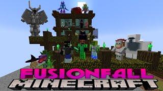 Minecraft Fusionfall Modpack Review + Haus (Teil-Nachbau) und mehr [ Chaosflo44 / Arazhul ]