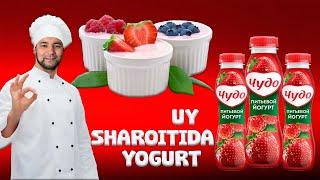 Uy sharoitida yogurt tayyorlash