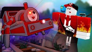 We Built Choo-Choo Charles in Build a Boat ROBLOX