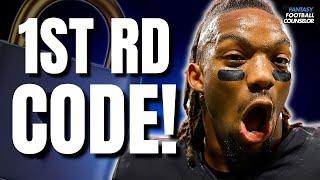 This Is EXACTLY How You Draft Round 1 (2025 Fantasy Blueprint)