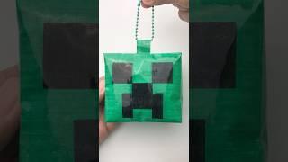 How to Make Minecraft Creeper Squishy #minecraft #gift #squishy #satisfying #papercraft #diy