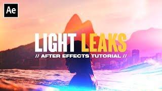 How to Make LIGHT LEAKS in After Effects CC (2020 Tutorial)