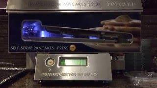 Popcake Pancake Machine Making Pancakes