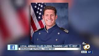 Funeral held for military pilot