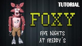 Tutorial Foxy en Plastilina / FNaF / How to make a Foxy with Clay