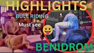 November highlights Bull riding Benidorm 4K spain  Benidorm Bull 