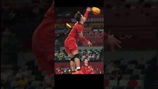 Nishida's Vertical Jump Japan volleyball #olympics #brazilvolleyball #vnl2025 ishikawa ran svleague