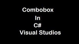 Loading values to a Combobox in C# Windows form Application