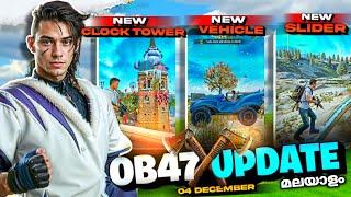 OB47 UPDATE BIGGEST CHANGES IN FREE FIRE MALAYALAM| OB47 UPDATE FREE FIRE MALAYALAM