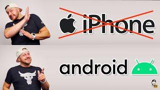  10 Důvodů, proč přejít z iPhone na Android!