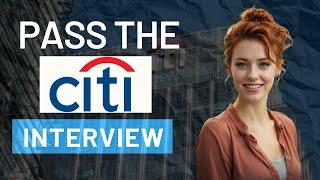 [2023] Pass the CITI Interview | CITI Video Interview