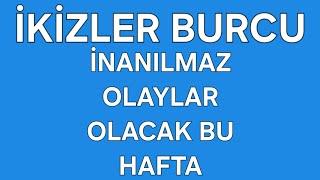 23 - 29 HAZİRAN HAF. İKİZLER BURCU TAROT FALI #AŞK #İŞ #PARA İNANILMAZ OLAYLAR OLACAK BU HAFTA