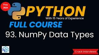 NumPy Data Types | astype function in NumPy | NumPy Datatypes