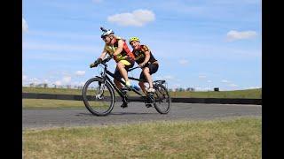 Racing the Random Tandem at Darley Moor with Bruvver Dave...