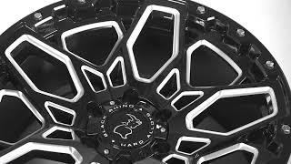 BlackRhino Wheels -  Shrapnel design  (Suitable for Endeavour/Fortuner)