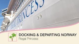 Docking and Departing Norway | Traveling Flamingo