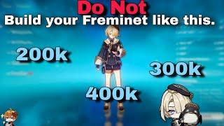 Don't build your freminet like this! | Genshin Impact