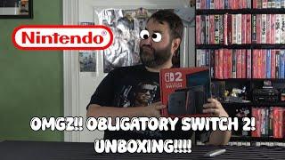 Obligatory Nintendo Switch 2 Unboxing #YouTuber - Adam Koralik