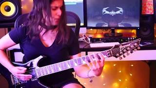 Nili Brosh plays the Deththeme in Preparation for Dethklok Show!