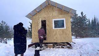 First Overnight At The Off Grid Cabin With My Family: Outfitting The Cabin