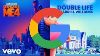 Pharrell Williams - Double Life (from "Despicable Me 4") but the lyrics are Google image results