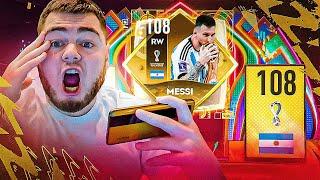 сотворил историю!! ВЫБИЛ MESSI 108 OVR и МБАППЕ - ЛУЧШИЙ ПАК OPEN в FIFA MOBILE 22 : 20 ИГРОКОВ TOTT