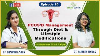 PCOS/D Management Through Diet & Lifestyle Modifications- Dt. Dipanwita Saha & Dt. Ashmita Biswas.