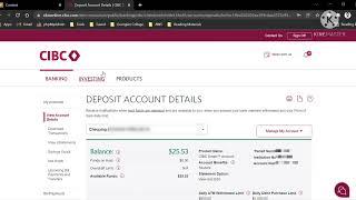 How to Get Void Cheque or Direct Deposit Form Online | CIBC Bank