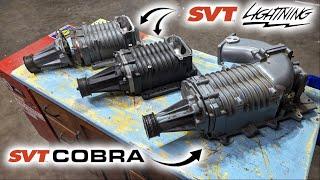 SVT Eaton M112 Superchargers - Cobra, Lightning, Harley F150 Differences and Similarities Explained