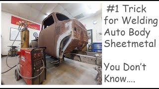 How to weld: auto body panels & sheetmetal - tips and tricks -  D.I.Y Auto Restoration