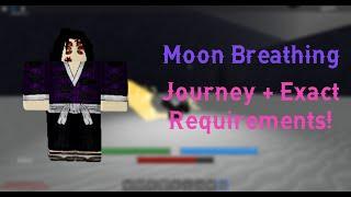 Journey to Moon Breathing | Exact Requirements | Demon Journey | Roblox